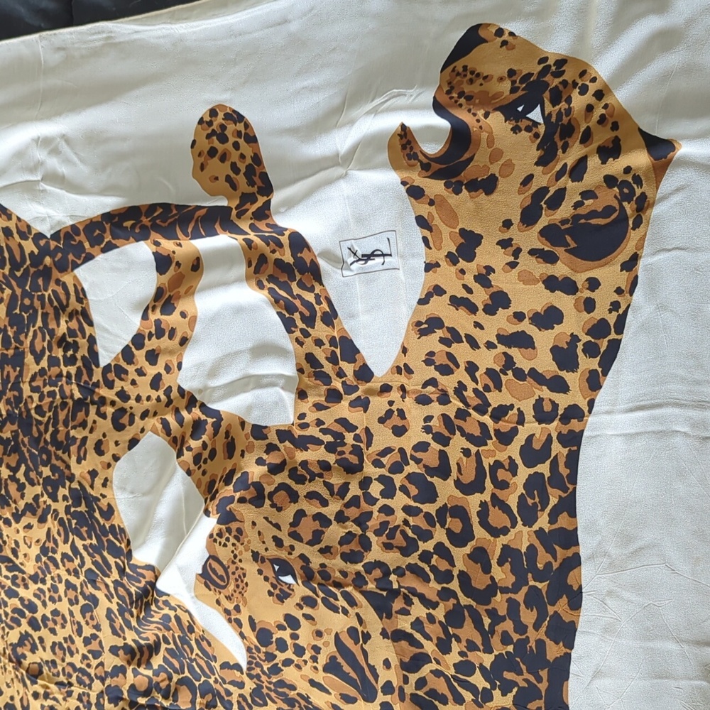 YSL scarf RARE 1980s - Picture 3 of 8